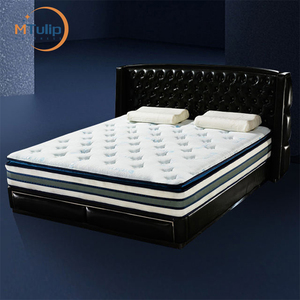 Muebles hipoalergénicos de 6/8/10/12 pulgadas, empaquetados al vacío, tamaño King, cama doble para dormir, colchón de espuma viscoelástica con ruedas - Product Image 2