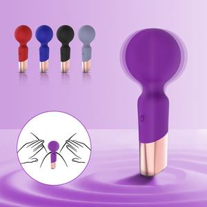 Commercio all'ingrosso Mini AV bacchetta del Silicone vibratore magico con 10 frequenze per i giocattoli del sesso delle donne adulte - Product Image 6