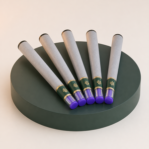 Premium Hand Cigarette Filters <b>Rolled</b> Paper With Glass Tips Paper Cone Smoke Accessory - Product Image 4