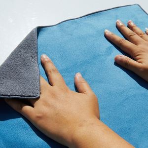 Suede Double-Sided <b>Car</b> Wash Towel-Strong Absorbent No Watermark <b>Model</b> C0064 Made in China - Product Image 3
