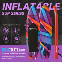Planche de paddle gonflable tout-en-un personnalisée en gros, directement de l'usine, avec kit d'accessoires complet