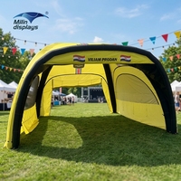 Tente Gonflable Commerciale Étanche 5x6m de Qualité Professionnelle pour Événements Intérieurs/Extérieurs, Promotion et Roadshow