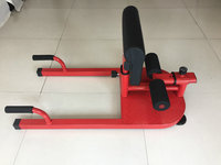 Banc de squat robuste en acier sur mesure avec plateforme antidérapante et poignées de pompes pour commandes en gros