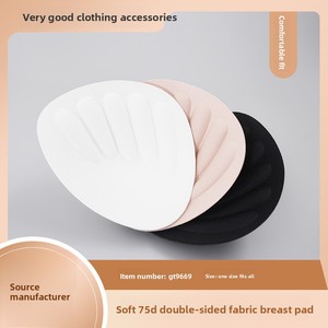 JHL Soft 75D, <span class=keywords><strong>Relleno</strong></span> de Sujetador de Traje de Baño Tipo <span class=keywords><strong>Bandeau</strong></span>, Doble Cara, 100% Poliéster Sedoso, Transpirable, Ligero, Ropa Interior, Hecho en China - Product Image 3