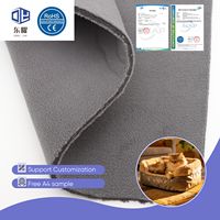 Tissu en mousse laminée double face en polaire pour lits et tapis pour animaux de compagnie et grandes poupées en peluche