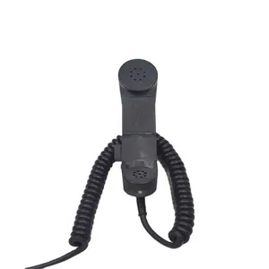 Handset Handheld Cb Radio Wired 6.5mm Diameter Professional 150 OHMS PER MIL-PRF-49078 Am/fm 27mhz PTE-M004 Ce