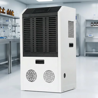Deshumidificador Comercial Confiable de 138L, Secador de Aire, Sistema Absorbente de Humedad para Invernaderos, Cuartos de Cultivo, Laboratorios y Tiendas