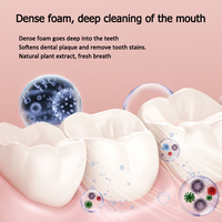 Dentifrice au charbon noir de marque privée pour les soins des gencives renforcer les dents dentifrice blanchissant en bambou
