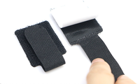 Attaches-câbles auto-adhésifs écologiques à boucles et crochets pour la gestion des câbles à la maison ou au bureau
