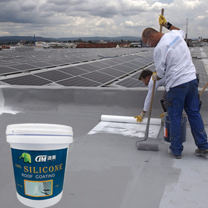 Recubrimiento de pulverización impermeable Dimei de goma de silicona a base de agua <span class=keywords><strong>para</strong></span> piscina - Product Image 2