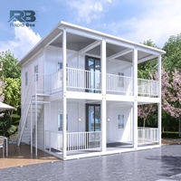 Beau cube de 40 pieds de haut iso, maison de conteneur de luxe, maison allemande à vendre