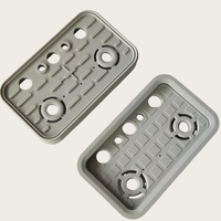 Couvre-ventouse de haute qualité, coussin en caoutchouc pour ventouse pour machines CNC, 125*75*17 (grand trou) 4011110196