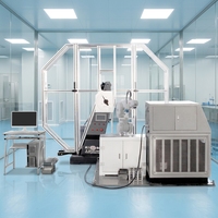 Machine d'essai de résistance à l'impact Charpy à basse température pour métaux, 380V, précision 1%