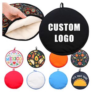 Promotional Tortilla Warmer Pouch Food <b>Storage</b> Bag Home <b>Kitchen</b> Supplies Insulated <b>Storage</b> Bag With Customized Logo - Product Image 1
