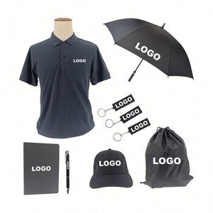 Design Makeup Gift Sets Brand Logo Personal Customized Event Activities Clothing T-shirt Polo Caps Gift Sets - Product Image 2