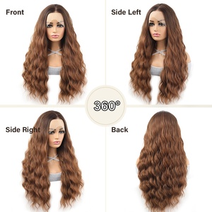 <span class=keywords><strong>Perruque</strong></span> mono en dentelle transparente de haute qualité pour femmes, nouvelle arrivée, fibres résistantes à la chaleur, fausses tresses blanches - Product Image 6