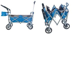 Equipamentos De Acampamento Carrinho De Piquenique Pesado Grande Inflável Rodas Carrinho De Trole Vagão Dobrável Dobrável Utlity Carrinho De Praia - Product Image 4