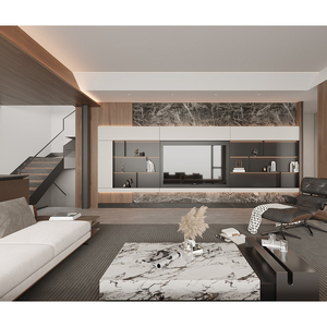 Ensemble de meubles de chambre à coucher de luxe pour villa, penthouse, suite de chambre principale d'hôtel 5 étoiles moderne pour résidence haut de gamme de grande surface - Product Image 3