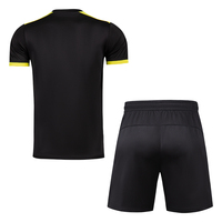 Nouveaux uniformes d'arbitre de football, maillot d'arbitre respirant, chemise d'arbitre de football, ensemble de maillot d'arbitre de football à vendre