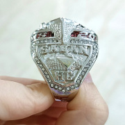 2023 Alabama/Saban Trendy Creative Gold Plated Couple Style Ring para diseño original Gemstone Cut Diamond Anniversary Fashion - Product Image 3
