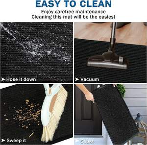 Commercio all'ingrosso striscia commerciale tappetino a coste rotola antiscivolo ingresso interno/esterno impermeabile PVC <span class=keywords><strong>per</strong></span> uso domestico - Product Image 4