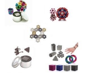 EN71 CE mini moulage balle puzzle cube magnétique <span class=keywords><strong>3mm</strong></span> aimants au néodyme boules 216 pièces avec boîte en métal - Product Image 4