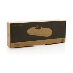 Caricatore wireless doppio da 10W Ontario, gadget sostenibili - Product Image 2