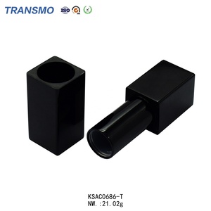 Étui de luxe pour baume à lèvres et rouge à lèvres, conteneur magnétique rechargeable, tubes de rouge à lèvres carrés personnalisés avec aimant rechargeable - Product Image 4