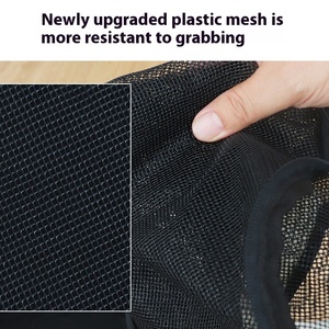 Восьмиугольная дышащая складная клетка для собак и кошек, вольер для щенков, большой размер, товары для дома, с рисунком лапок, универсальная - Product Image 5