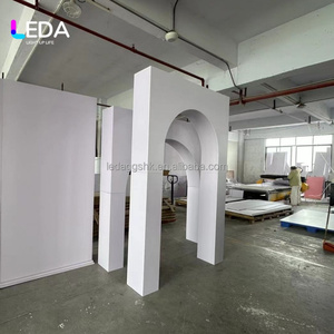 Arco de Acrílico Blanco Personalizado LEDA para Decoración de Bodas, Soporte para Fondo de Escenario de Boda, Arco de Acrílico para Decoración de Eventos - Product Image 3