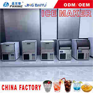 โรงงานผลิตน้ำแข็งคุณภาพสูง เครื่องทำน้ำแข็งทรงกระบอกสำหรับล็อบบี้โรงแรม หน้าจอสัมผัส ระบบทำความเย็นด้วยอากาศ กำลังมองหาตัวแทนจำหน่าย - Product Image 1