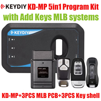 Outil de programmation de clés automatiques KEYDIY KD-MP pour Audi pour VW Touareg avec systèmes MLB/MQB OBD-II/Wi-Fi 12V