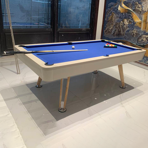 Robusto 9ft Interior Tipo estándar Mesa De <span class=keywords><strong>Billar</strong></span> Comercial Hogar Multifuncional 3 1Tacos De <span class=keywords><strong>Billar</strong></span> Mesa Pizarra Cojín Piscina - Product Image 4