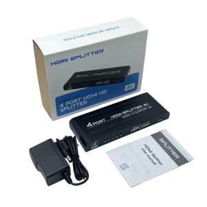 FJ-4K104 FJGEAR Cắm và chơi 4K 4 Cổng <span class=keywords><strong>1</strong></span> trong 4 ra <span class=keywords><strong>HDMI</strong></span> HD <span class=keywords><strong>Splitter</strong></span> Hỗ trợ 3D HDMI1.4 phiên bản 4K * 2k @ 25/30Hz <span class=keywords><strong>HDMI</strong></span> <span class=keywords><strong>Splitter</strong></span> - Product Image 6