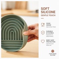 Bol pour animaux de compagnie de qualité, tendance, durable, sans BPA, pour chiens et chats, emballage personnalisé, bol à alimentation lente pour chien en silicone