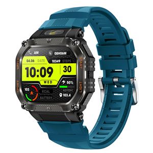 Montre connectée de sport en plein air HT34, appel Bluetooth, moniteur de fréquence cardiaque, moniteur de sommeil, étanche 3ATM, montre de fitness au poignet - Product Image 6