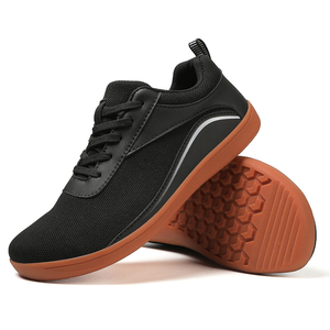 Chaussures de course légères et décontractées avec logo personnalisé, chaussures de sport minimalistes, semelle zéro drop, large boîte à orteils, chaussures pieds nus pour hommes et femmes - Product Image 3
