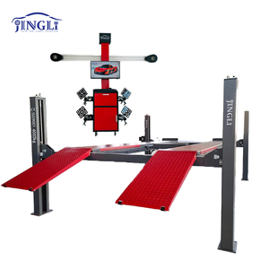 <span class=keywords><strong>Pont</strong></span> élévateur de voiture de <span class=keywords><strong>garage</strong></span> souterrain hydraulique à 4 poteaux à double cylindre à charge lourde 4000 kg homologué CE - Product Image 1