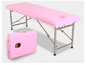 Factory Wholesale Portable <b>Folding</b> Tattoo <b>Bed</b> Adjustable Beauty Salon Massage Table for Tattoo Studio - Product Image 6