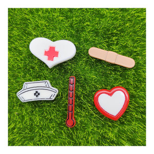 Nouveau 100 Pcs/Lot ensemble d'allaitement résine Flatback Cabochons mignon thermomètre pansement coeur artisanat <span class=keywords><strong>pour</strong></span> Scrapbooking coque de téléphone décor - Product Image 5