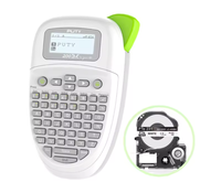 Imprimante d'étiquettes à transfert thermique portable PUTY PT-200DK, batterie 1200 mAh, largeur d'impression 6/9/12 mm, codes-barres 1D/2D, 180 dpi