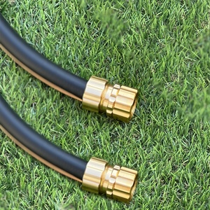 Raccord de tuyau d'<span class=keywords><strong>arrosage</strong></span> robuste 5/8'' femelle, adaptateur en alliage d'aluminium pour la réparation et la connexion de <span class=keywords><strong>tuyaux</strong></span> fissurés - Product Image 5
