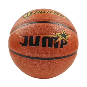 Ballon de basket-ball personnalisé en cuir microfibre pour entraînement de basket-ball taille 7