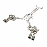 Échappement Valvetronic en acier inoxydable 304 pour Chevrolet Camaro 3.6L 6.2L, silencieux arrière avec embouts quadruples, montage 100% Bolt-on