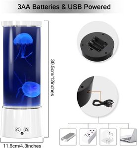 J & R Venta caliente <span class=keywords><strong>LED</strong></span> colorido medusas lámpara ABS para <span class=keywords><strong>Amazon</strong></span> exclusivo hogar Decoración Festival lámpara creativa atmósfera lámpara - Product Image 6