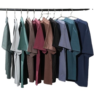 Nouveau T-shirt Streetwear en gros ODM 2026, 180 GSM, 100% Coton, Lavage Vintage, Épaules Tombantes, Coupe Oversize - Product Image 1