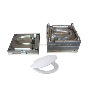 Tapa de inodoro de PP con logotipo personalizado, cierre suave en forma de V, tapa de inodoro de plástico con cierre silencioso y moldes de larga duración - Product Image 5