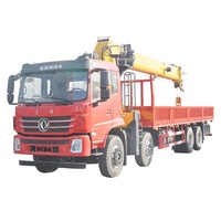 Grue de camion télescopique hydraulique de 5, 6, 8, 10 et 16 tonnes, à faible encombrement, pour charges lourdes