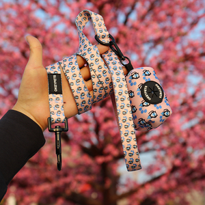 ネオプレン犬のカラフルなハーネスと襟のクリスマスパターン反射ポリエステル犬のリーシュセットのプルステップなし - Product Image 5