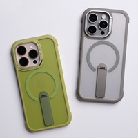 Coque de téléphone magnétique translucide mate à succès pour iPhone 18 12 13 14 15 16 17 Pro Max avec protection 360 °   Housse de protection pour support de tablette